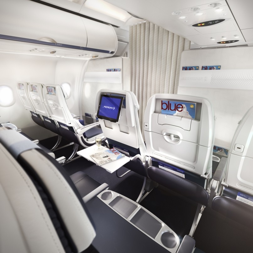 Aegean Seat inflight A3