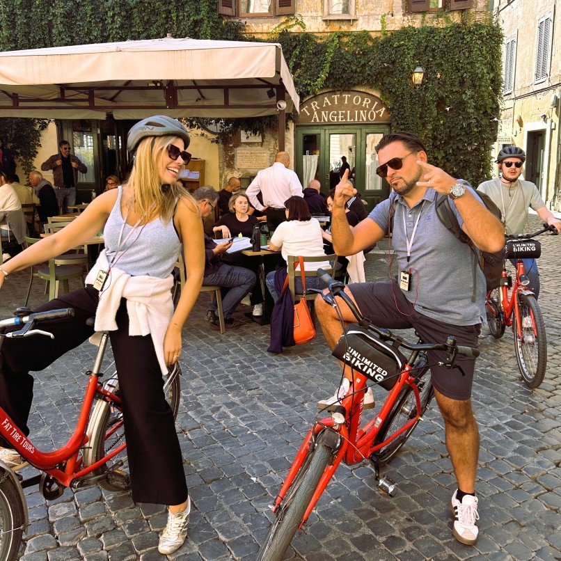 Rome Lieselot Fre fiets