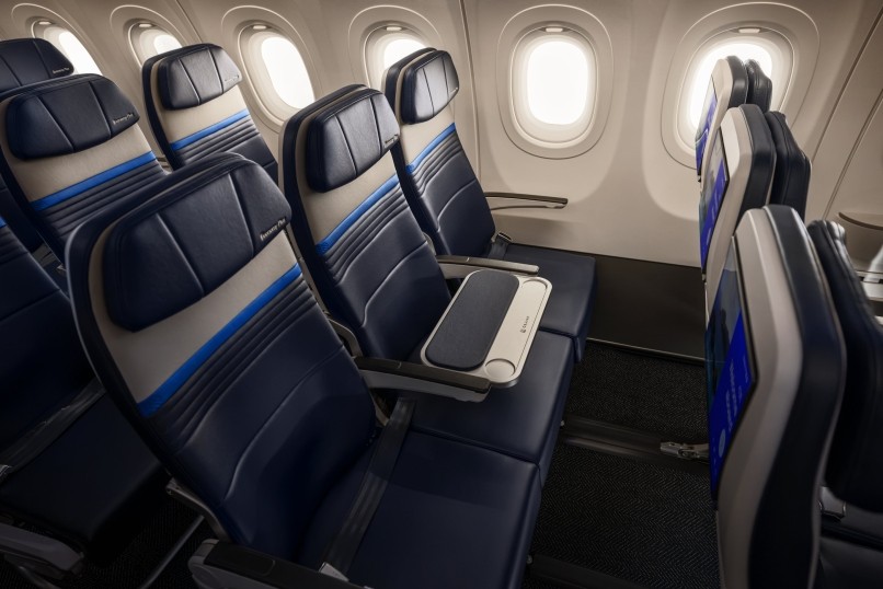 United A321XLR Economy Plus free middle seat